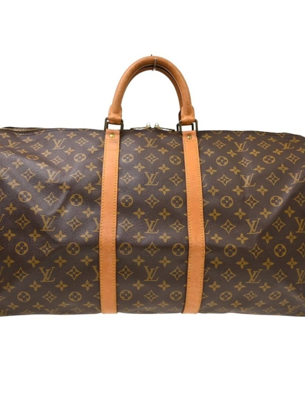 OUIS VUITTON KEEPALL 55 TRAVEL HANDBAG MONOGRAM M41424